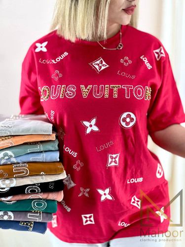 تیشرت نگین کاری شده