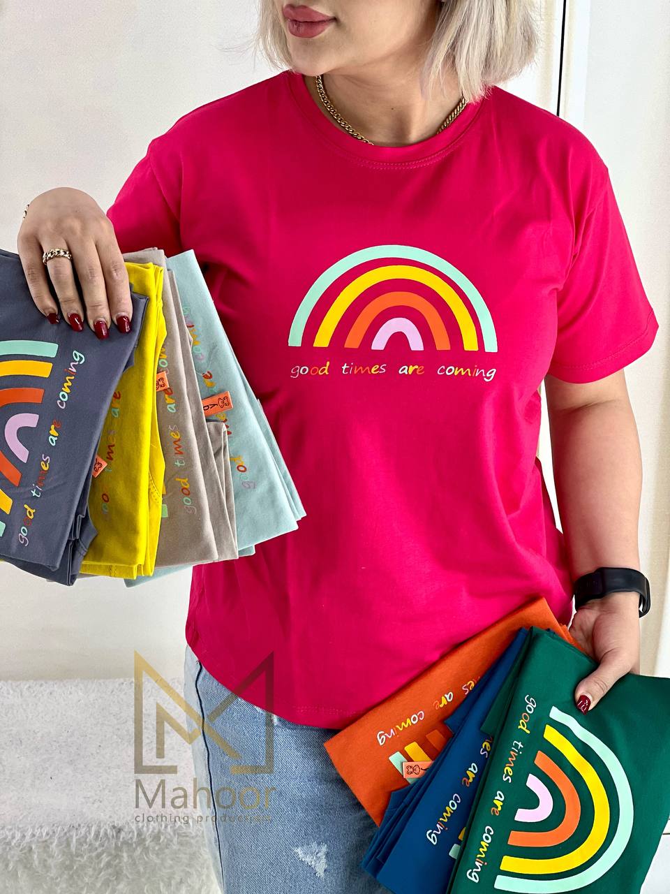 تیشرت رنگین کمان🍭