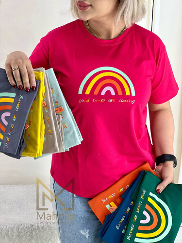 تیشرت رنگین کمان🍭