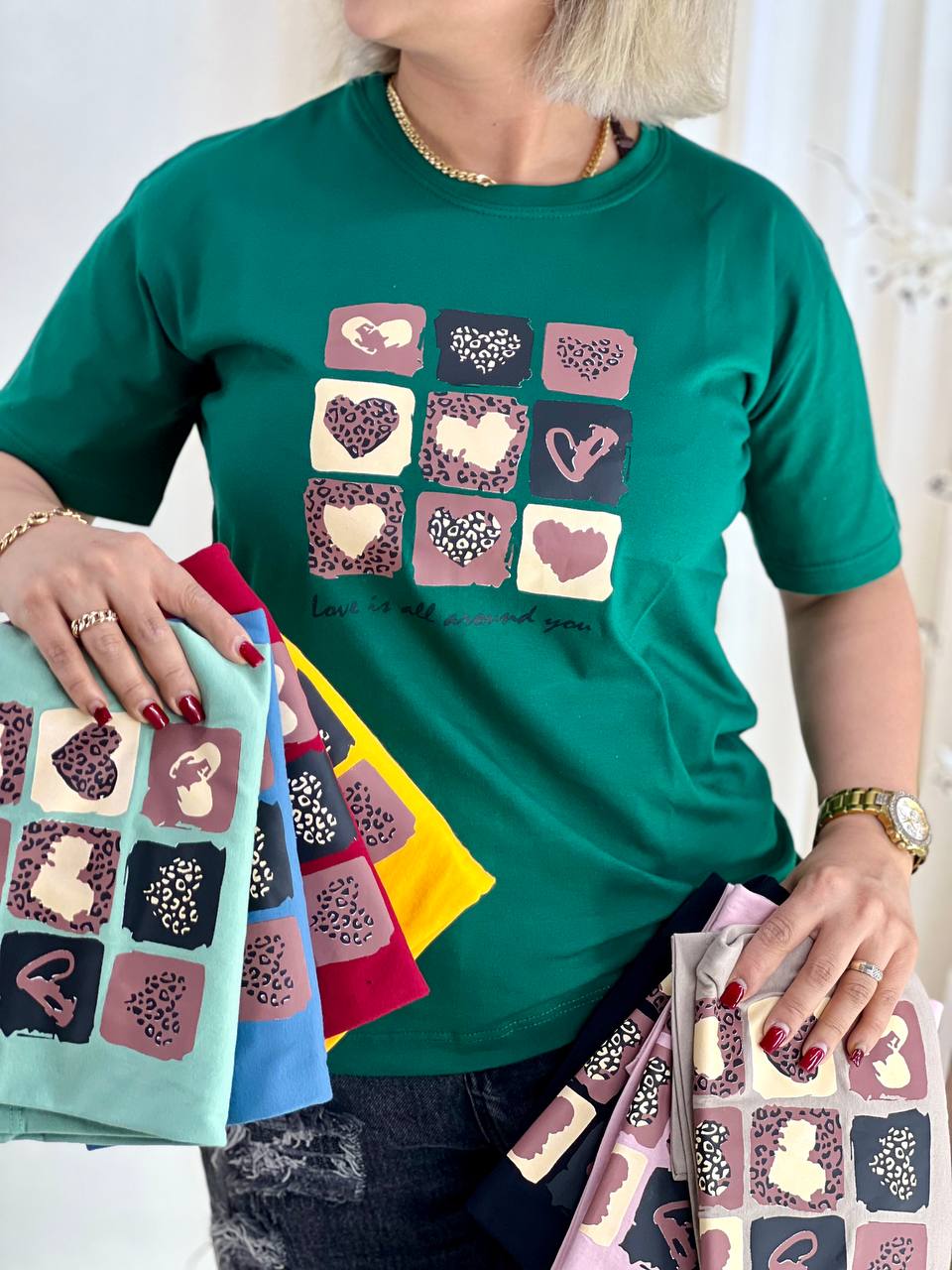 تیشرت 9قلب💚